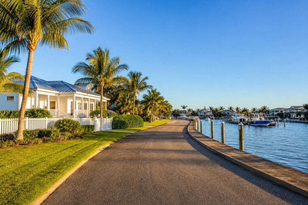 Palmetto Bay neighborhood with well-kept homes and quiet residential streets, an established residential neighborhood